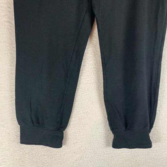 Alo Women's Black Drawstring Waistband Athleisure Capri Jogger Pants Size S 9569 - Picture 3 of 12